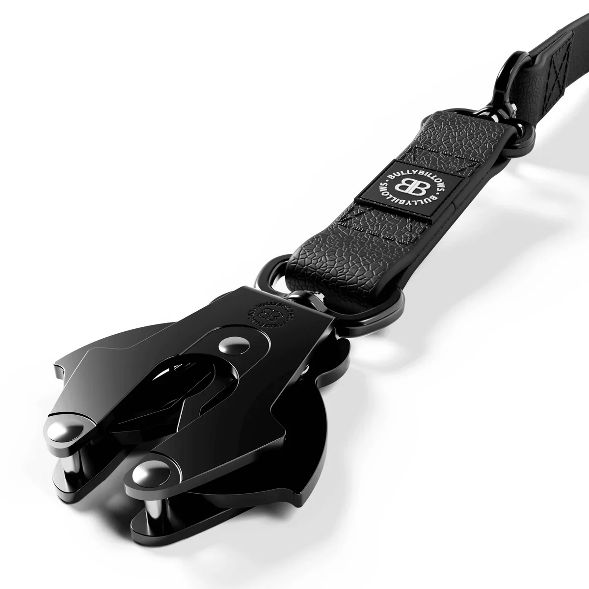 1.4m Billowthane® Swivel Lead | Waterproof - Matte Black - Image 2