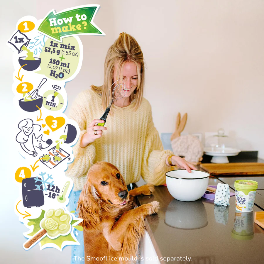 Apple Mix for Dog Ice Cream - Image 3