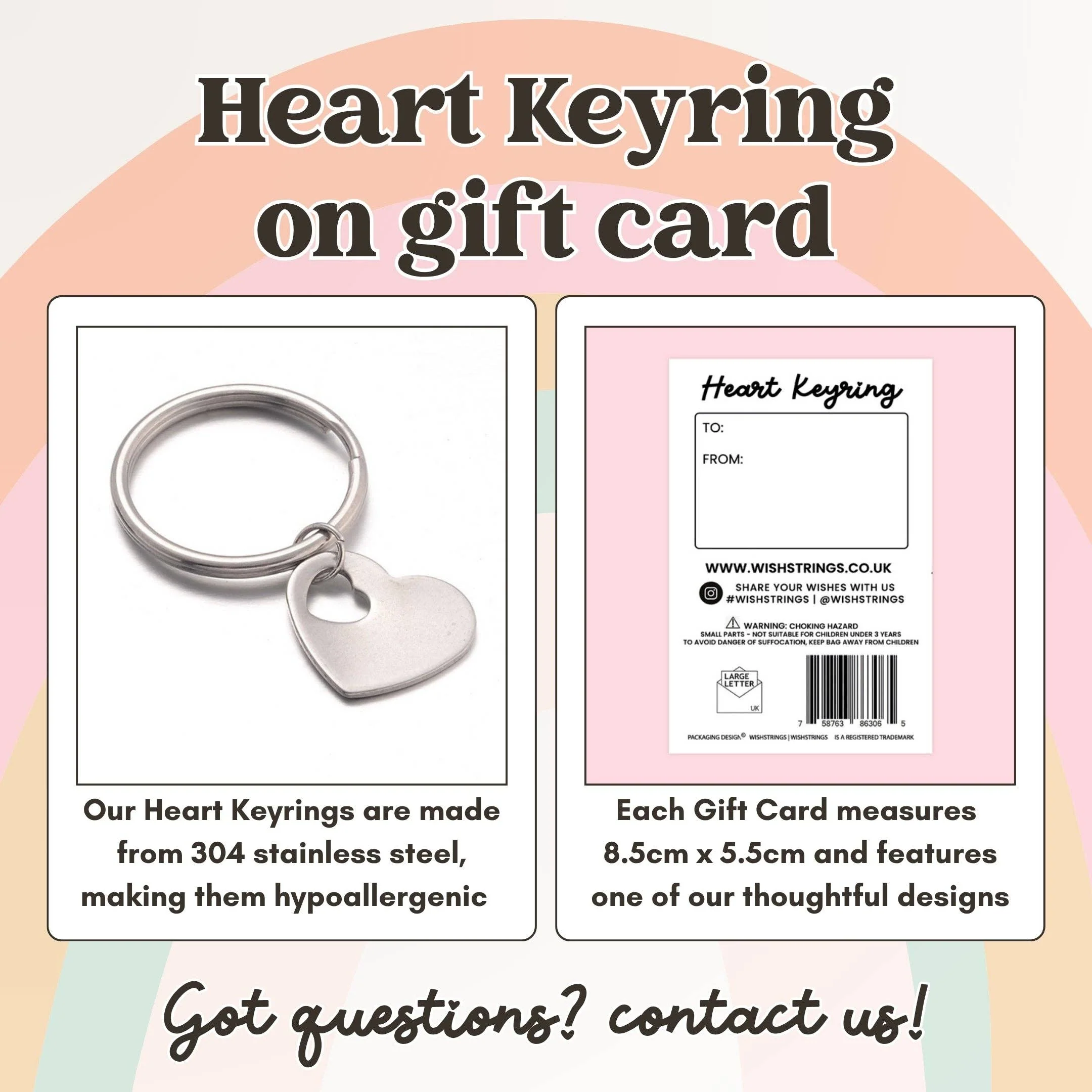 Dog Dad - Heart Keyring - Image 2