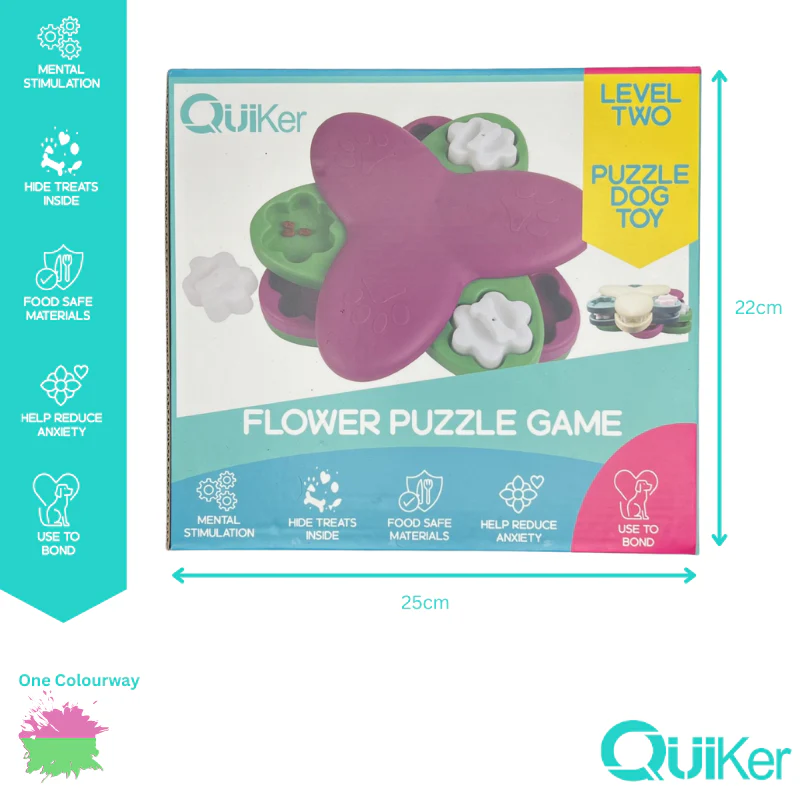Flower Puzzle Toy - Dog Toy - Brain Training - Image 5