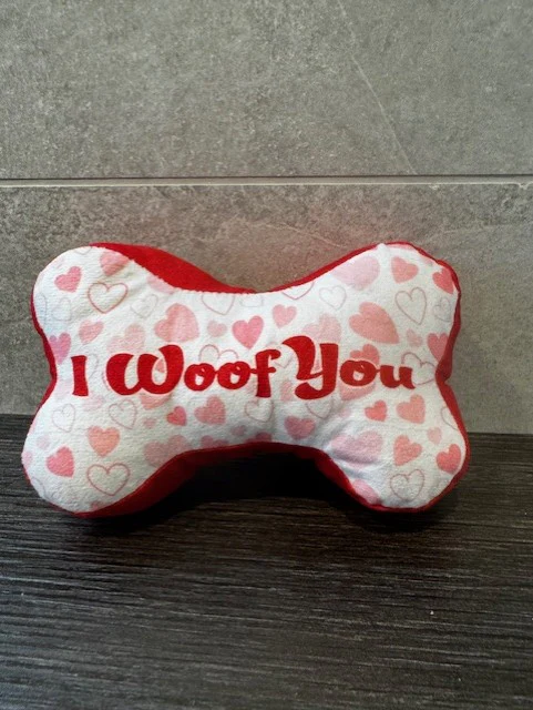 I Woof You - Plush Bone