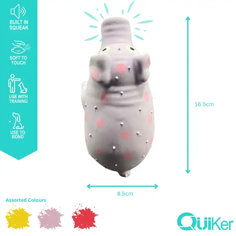 Latex Honking Pig Dog Toy - Image 2
