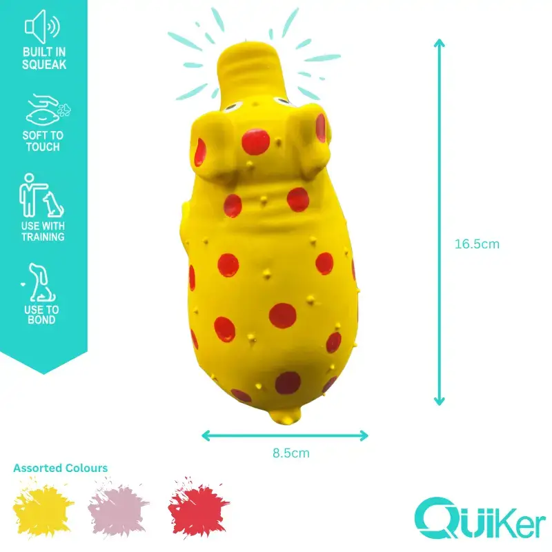 Latex Honking Pig Dog Toy - Image 4