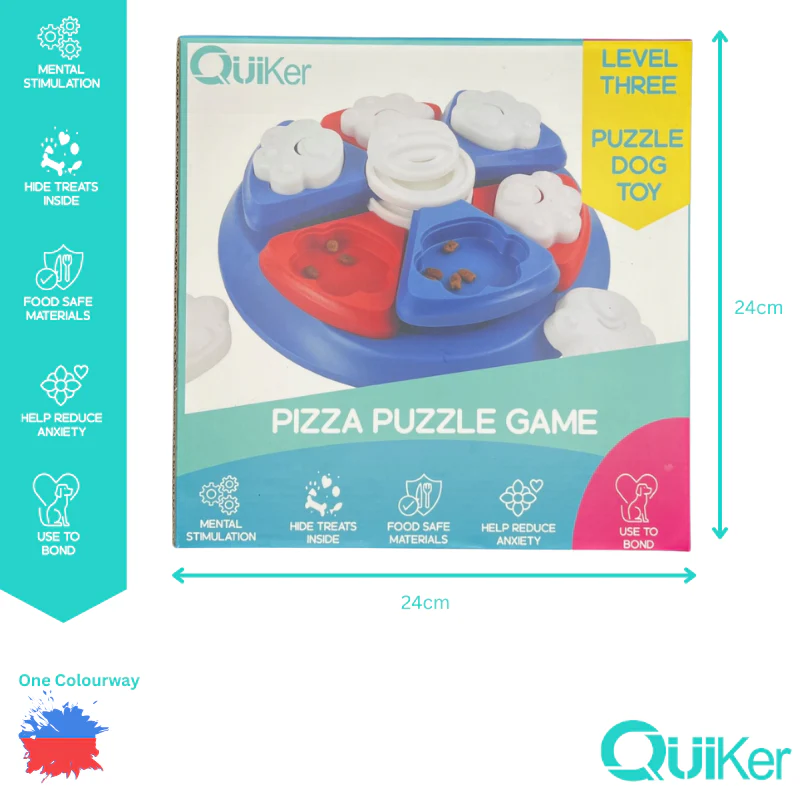 Pizza Puzzle Toy - Dog Toy - Brain Training - Image 5