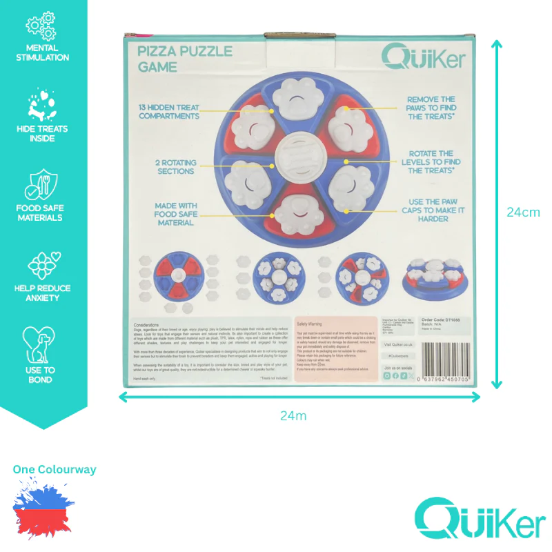 Pizza Puzzle Toy - Dog Toy - Brain Training - Image 6
