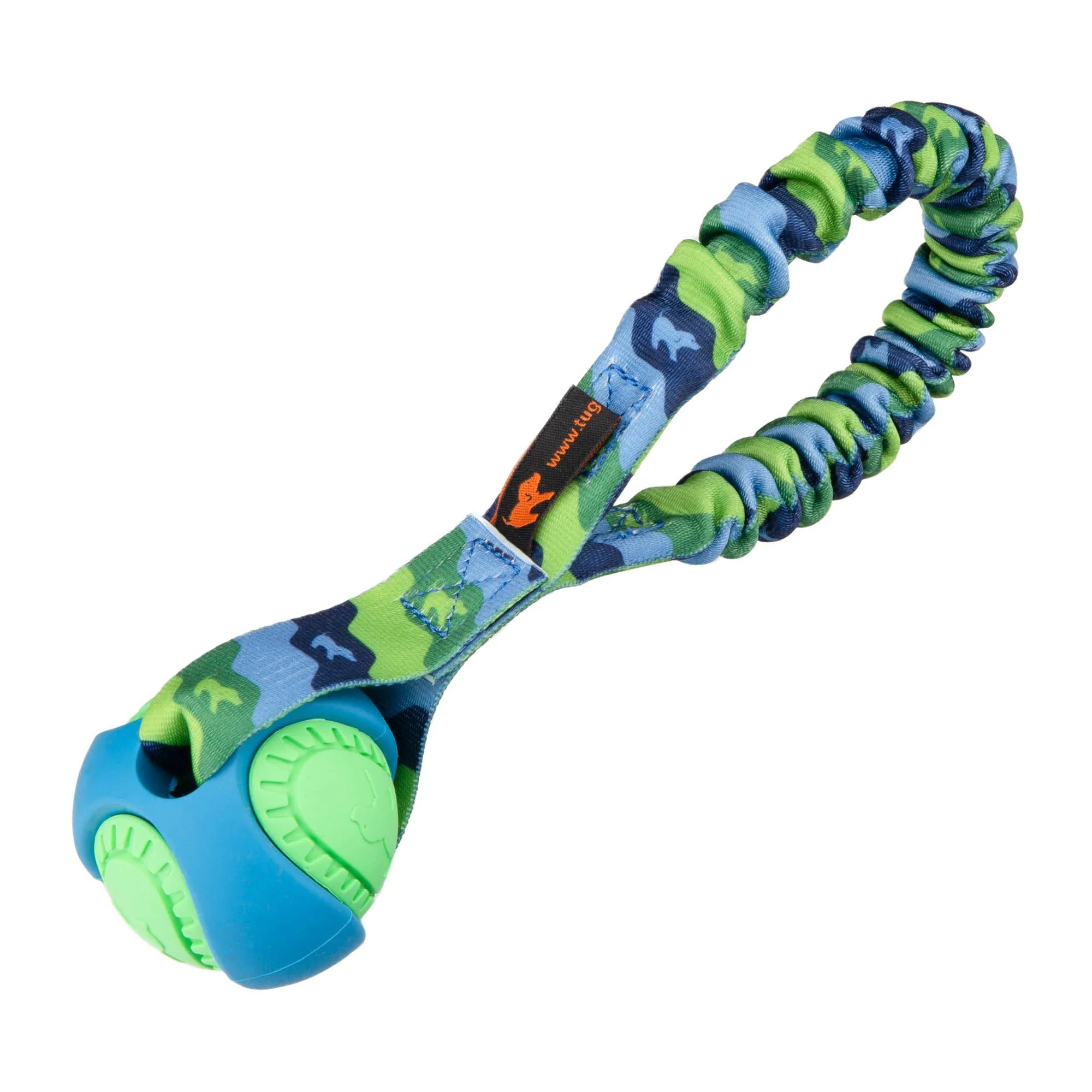 Pocket PowerBall Bungee Tug | Fetch Dog Toys | Tug-E-Nuff - Image 3