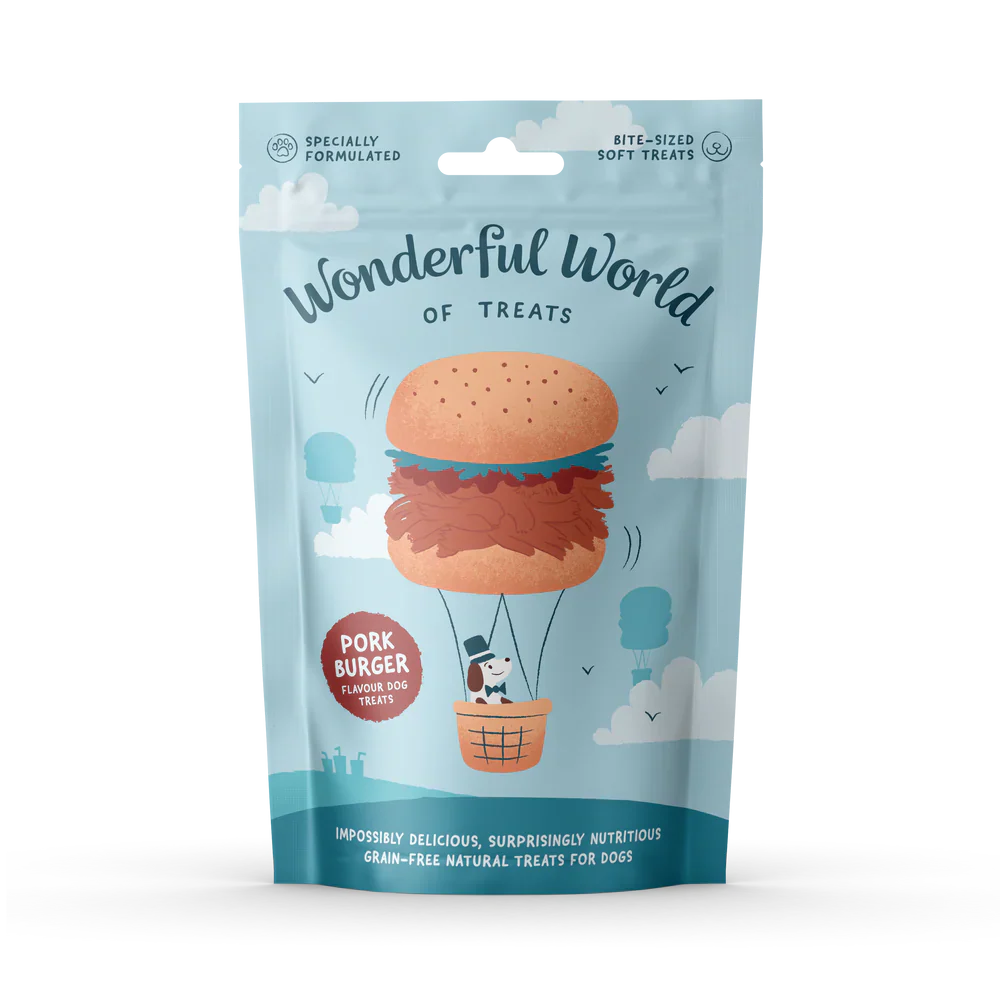 Pork Burger Treats - 50g