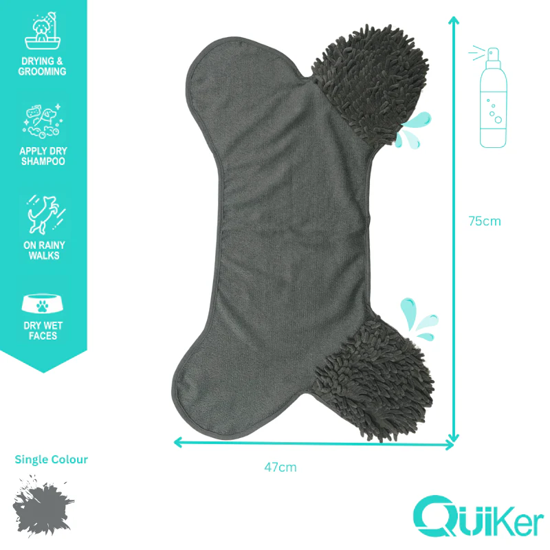 QuikDry Noodle Drying Towel/Mitts - Image 2