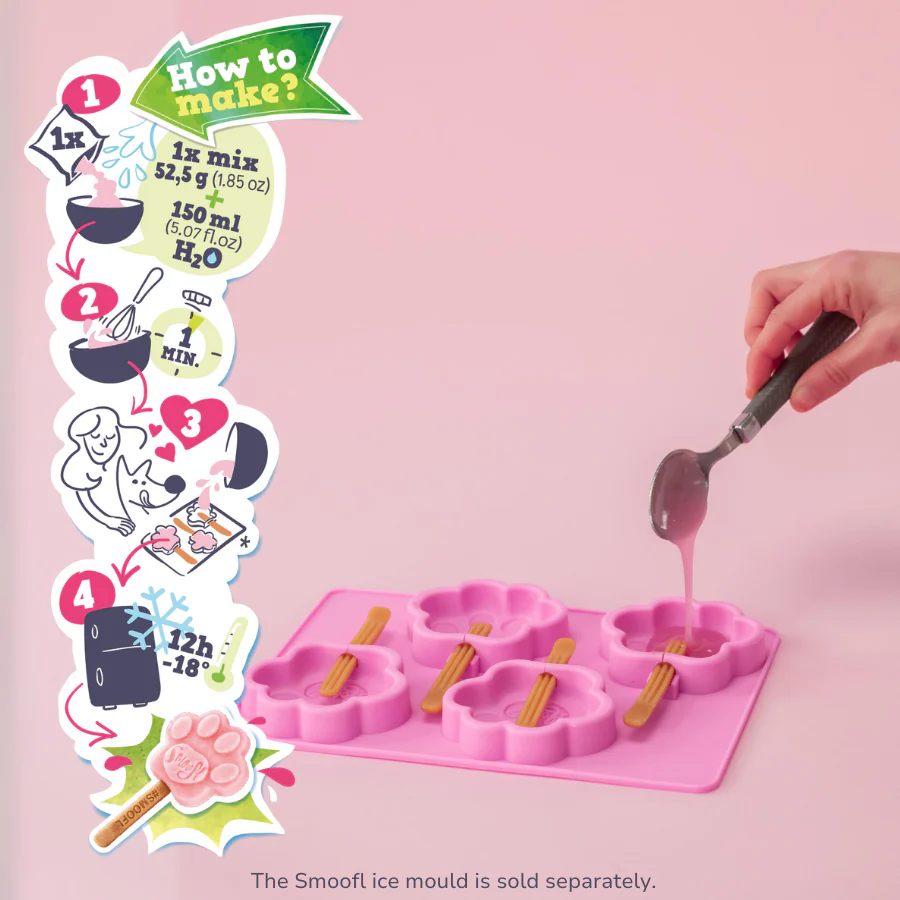 Strawberry Mix for Dog Ice Cream - Image 4