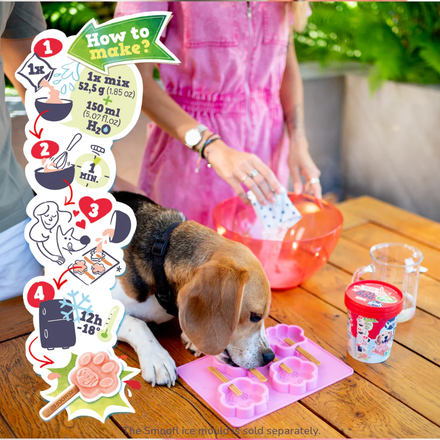 Watermelon Mix for Dog Ice Cream - Image 4
